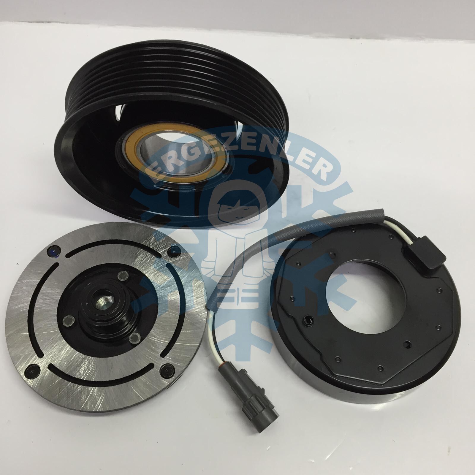 MERCEDES E350 CDI 7PK BOBİNLİ KASNAK SET