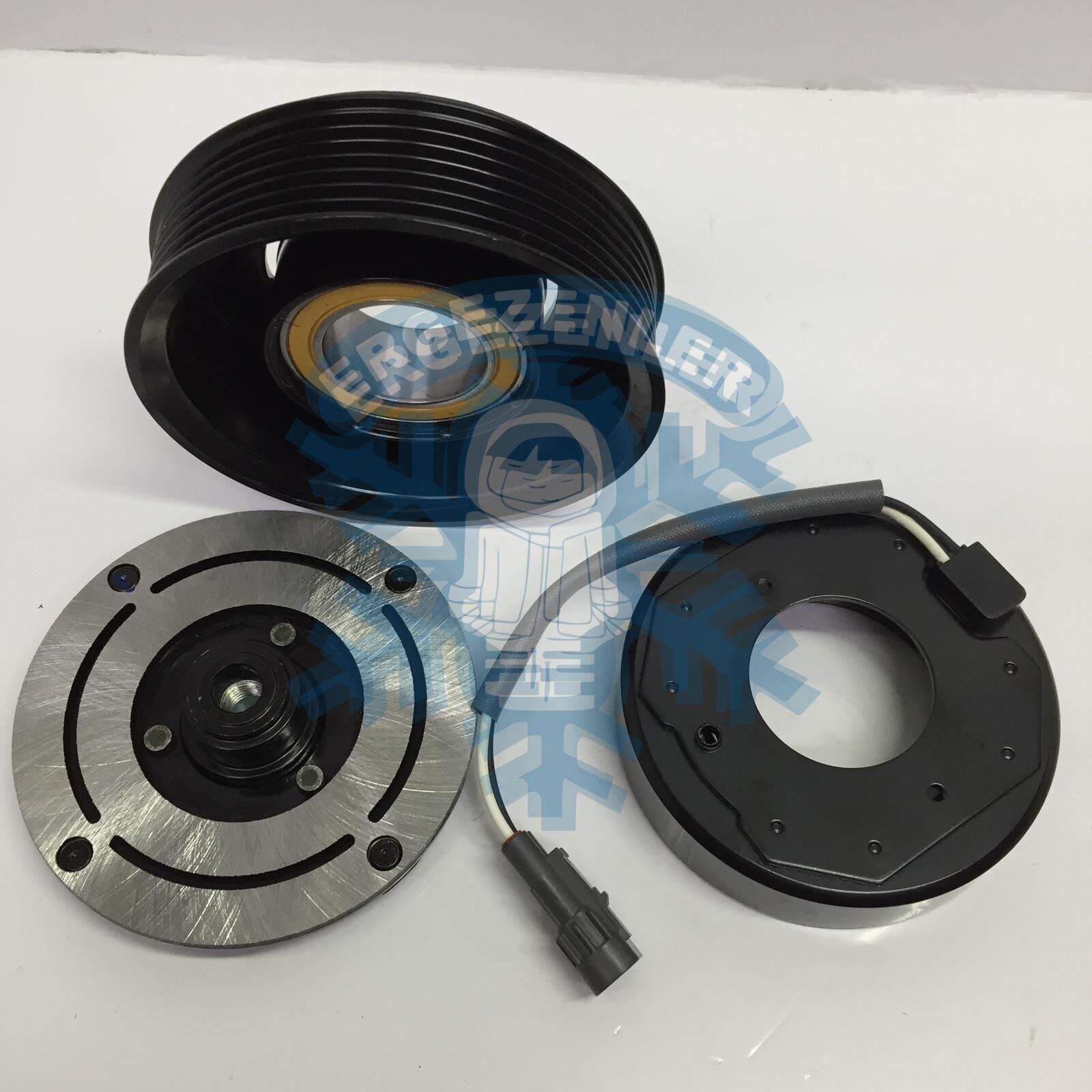 MERCEDES E350 CDI 7PK BOBİNLİ KASNAK SET