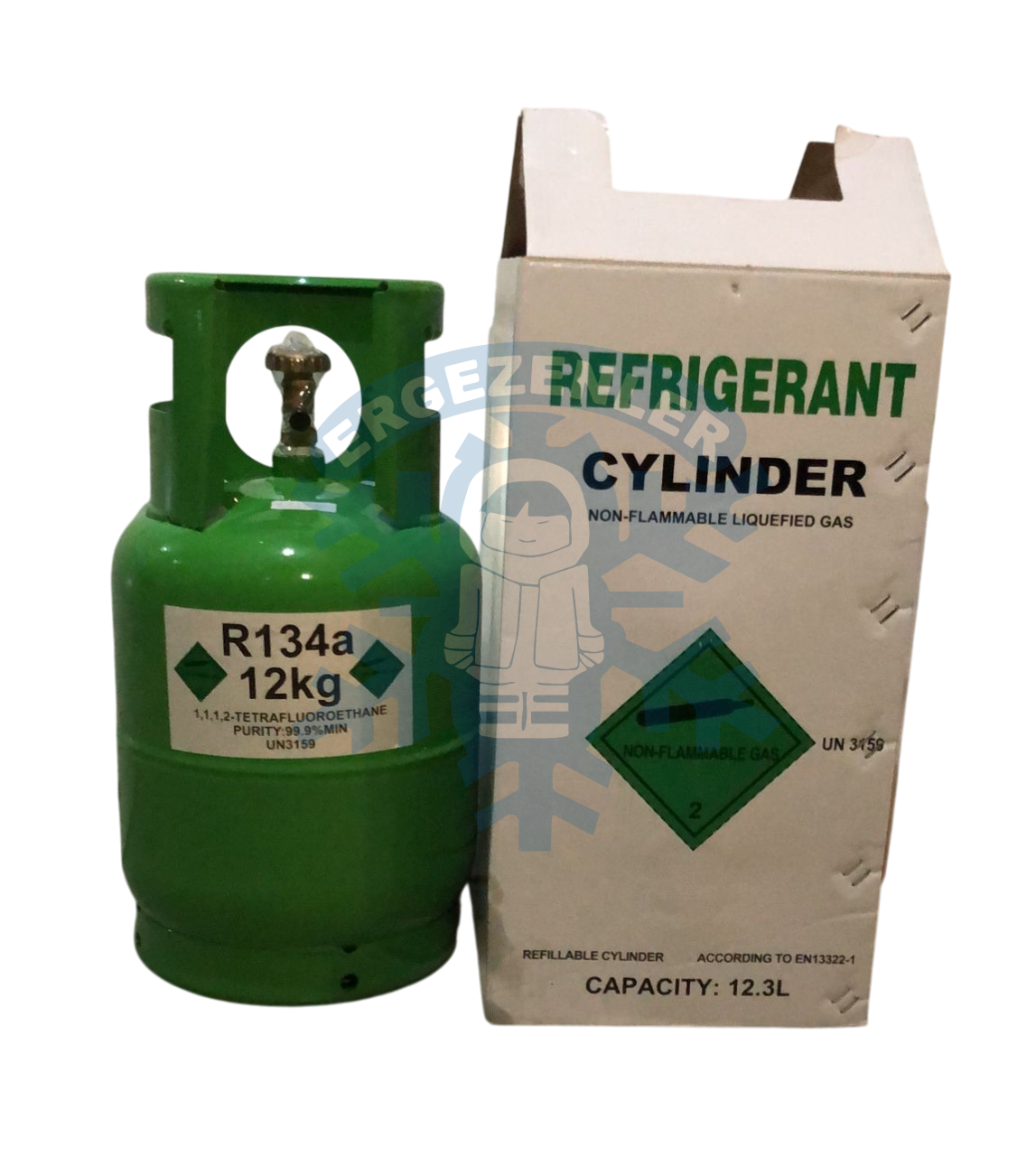 Refrigerant Cylinder R134A 12Kg (Doldurulabilir Tüp)