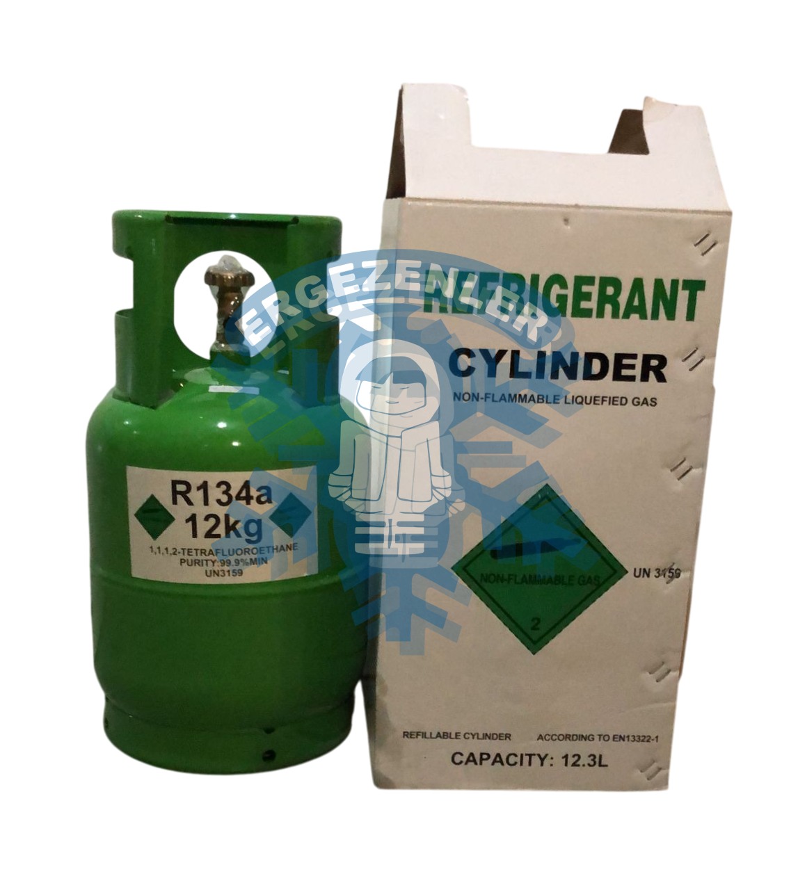 Refrigerant Cylinder R134A 12Kg (Doldurulabilir Tüp)