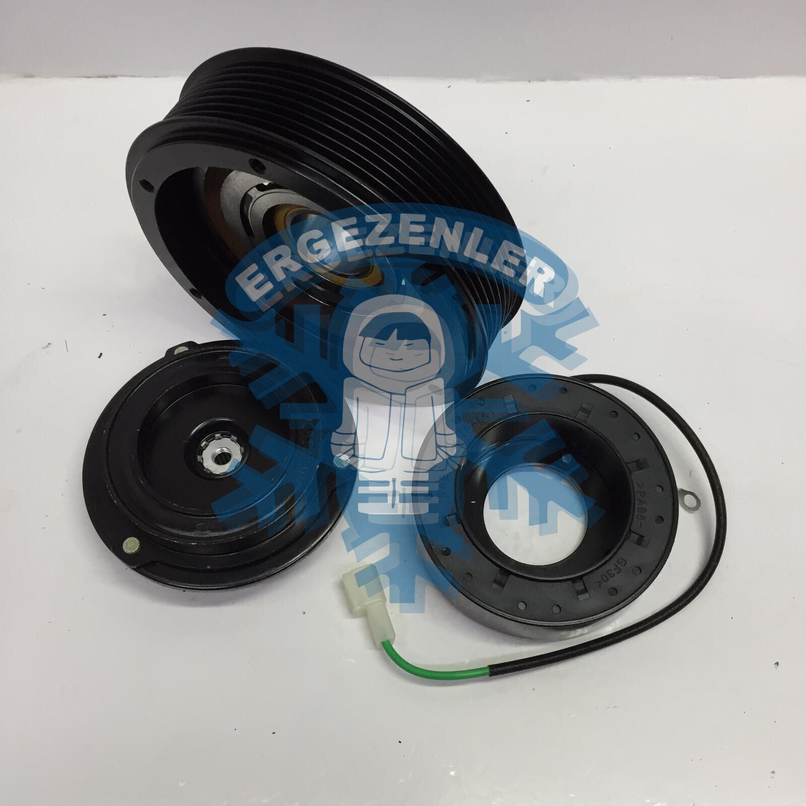 CAT 17 SERİLİ 24V 8PK KASNAK SET