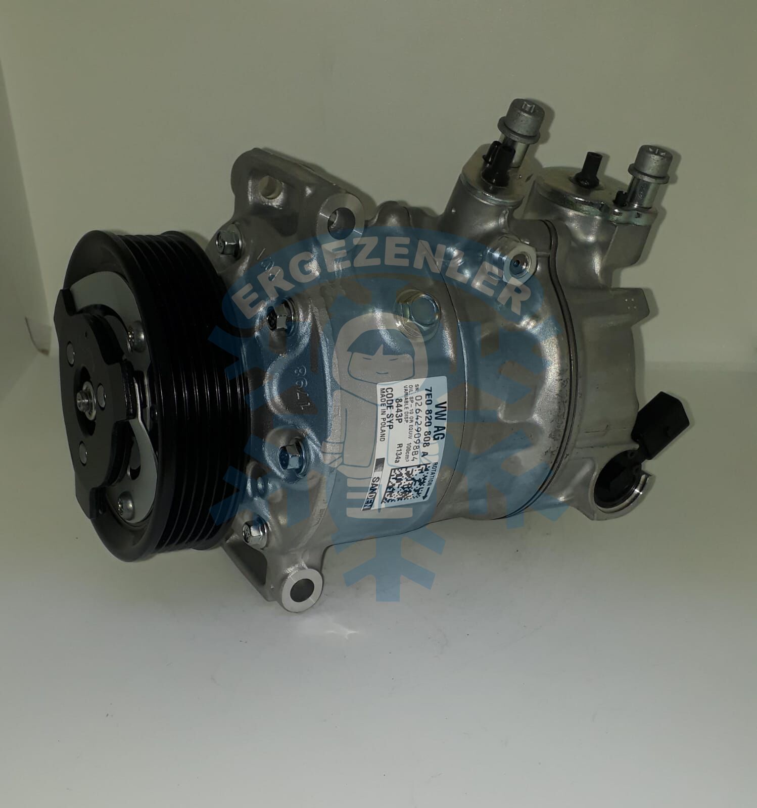 Kompresör SANDEN, VOLKSWAGEN 7E0820808A