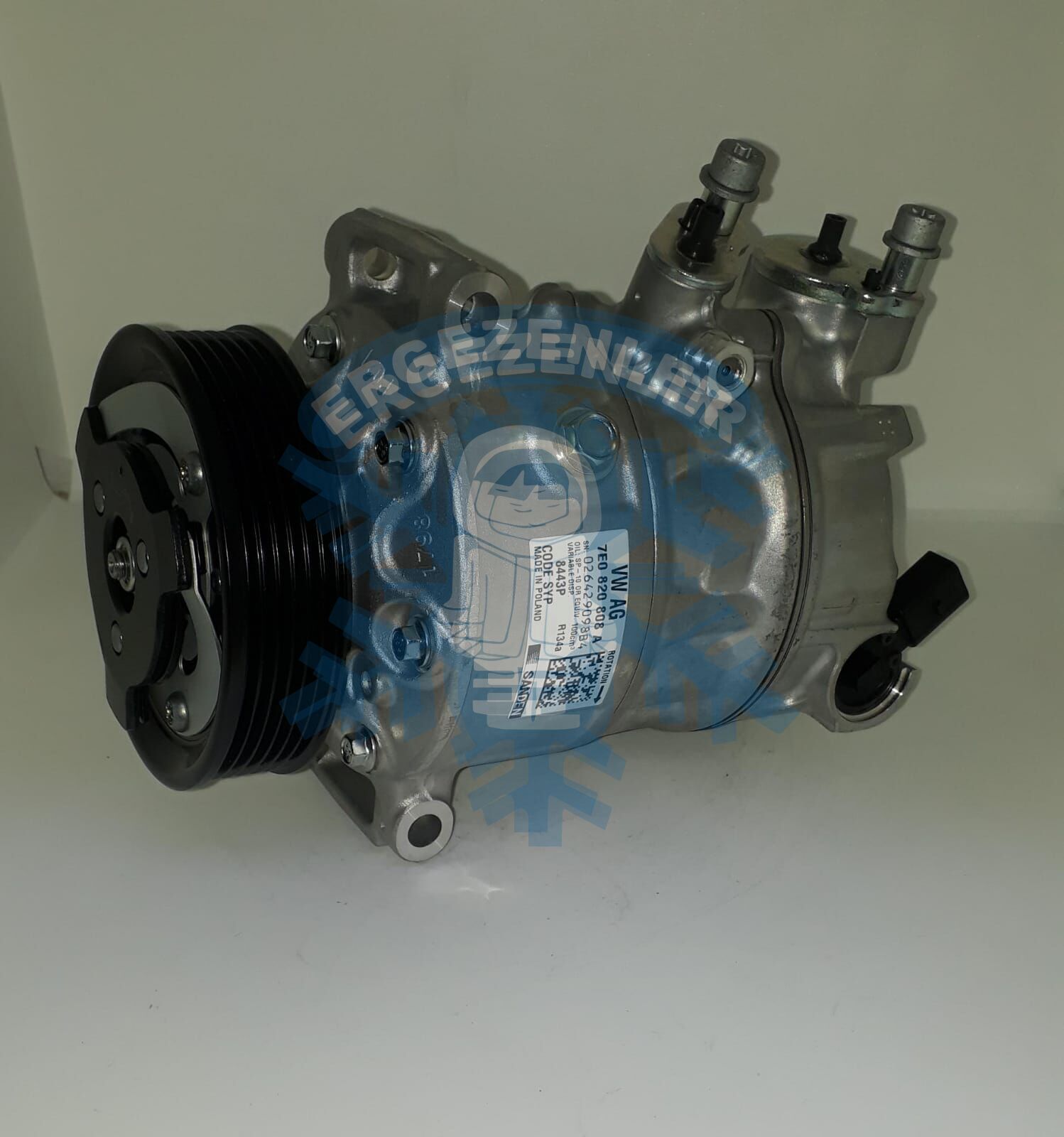 Kompresör SANDEN, VOLKSWAGEN 7E0820808A