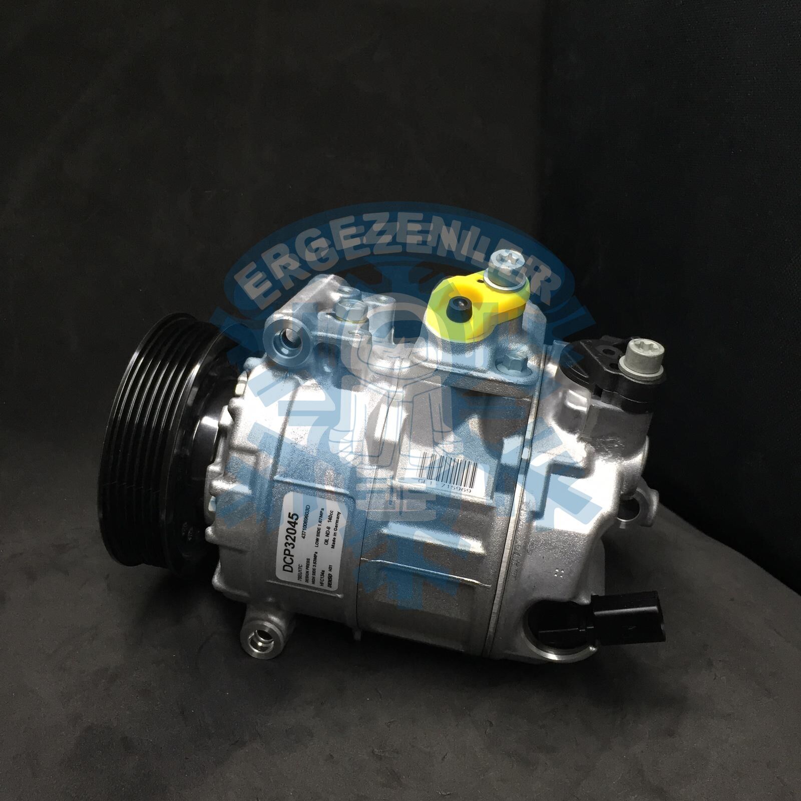 Kompresör DENSO DCP32045 (PV6) VOLKSWAGEN CADDY III,GOLF V,VI/JETTA III /PASSAT 05-/TIGUEN / AUDI A3 03-/SEAT ALTEA /LEON II /SKODA OCTAVIA 04-/SUPERB 08-