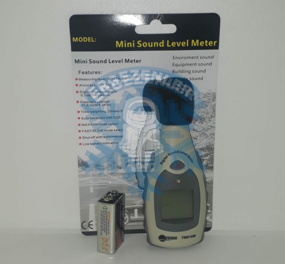 DESİBELMETRE ARAÇ İÇİ VE DIŞI SES İLE ARIZA ÖLÇÜM CİHAZI