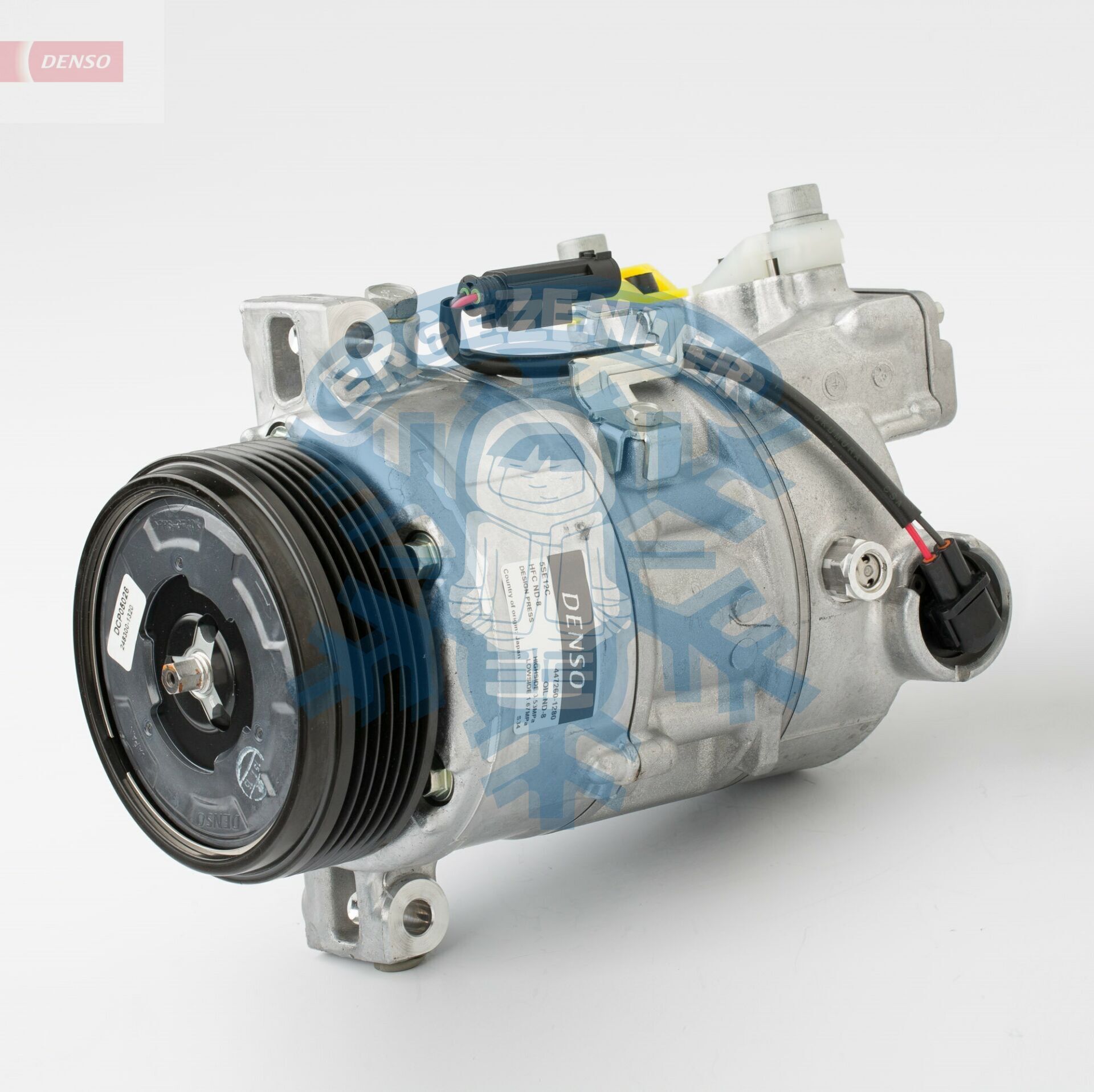 Kompresör (PV6) , DCP05026, BMW 1 SERISI E87 OE: 64526935613 , 64526987766 , 248300-0670 , 248300-1320 , 437100-5190 , 447180-9590 , 447190-6260 , 447260-0170 , 447260-1280