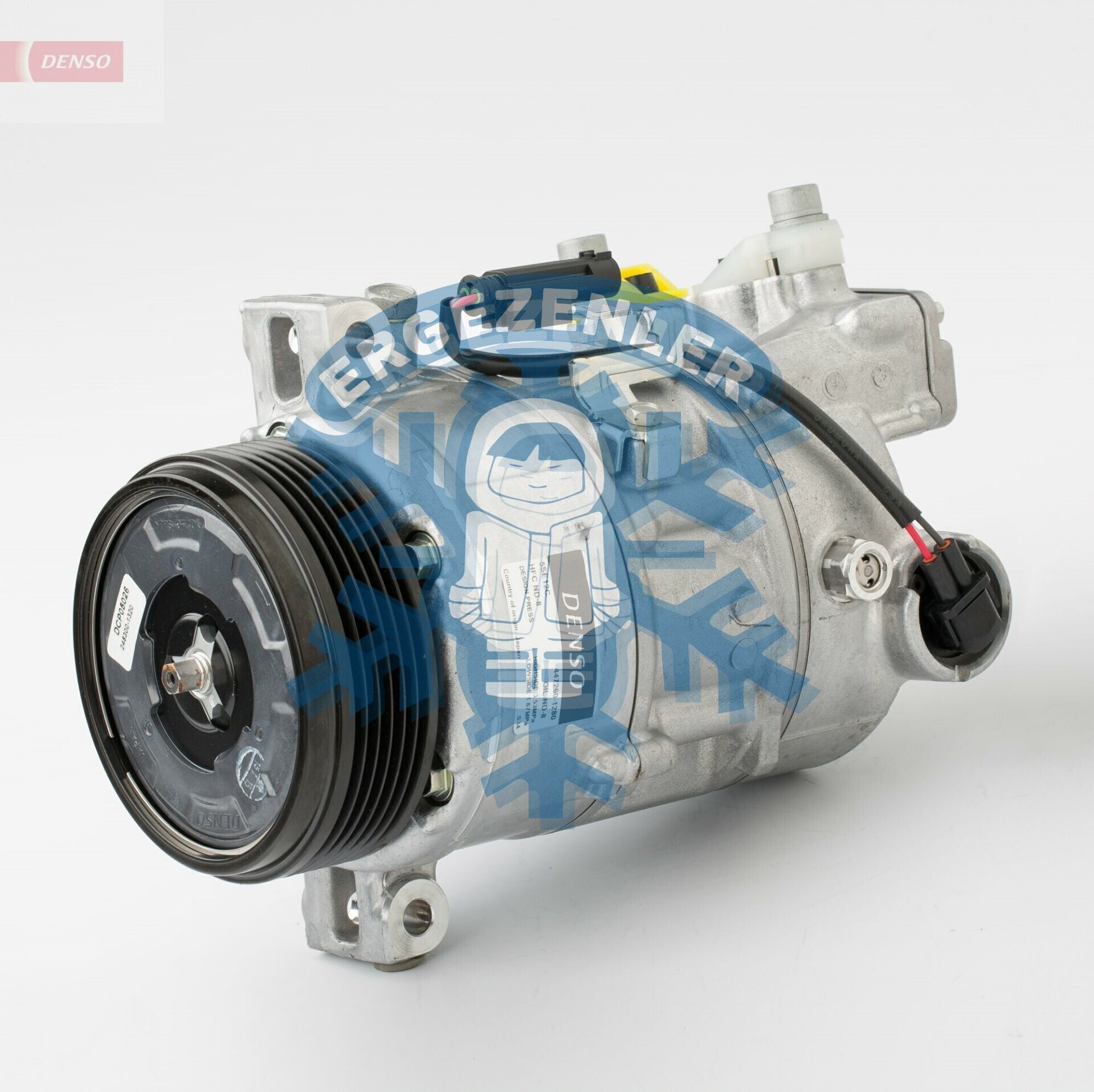 Kompresör (PV6) , DCP05026, BMW 1 SERISI E87 OE: 64526935613 , 64526987766 , 248300-0670 , 248300-1320 , 437100-5190 , 447180-9590 , 447190-6260 , 447260-0170 , 447260-1280