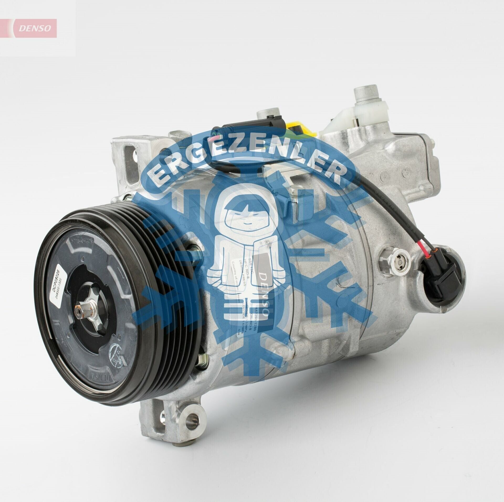 Kompresör (PV6) , DCP05026, BMW 1 SERISI E87 OE: 64526935613 , 64526987766 , 248300-0670 , 248300-1320 , 437100-5190 , 447180-9590 , 447190-6260 , 447260-0170 , 447260-1280