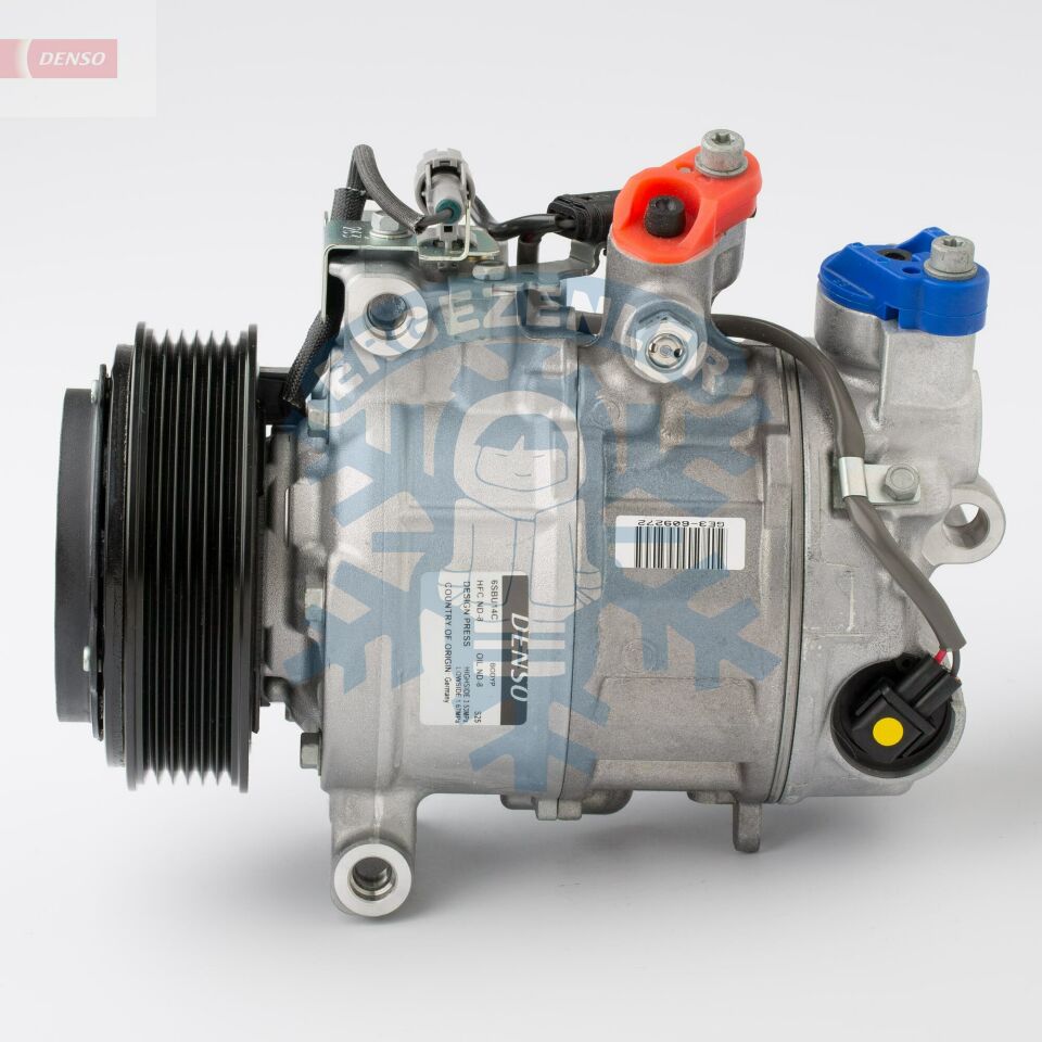 Kompresör , DCP05104, (P6V) BMW F20, F21, F30 11- OE: 64529222296 , 247300-8070 , 437100-6760 , 447160-4280 , 447260-4690