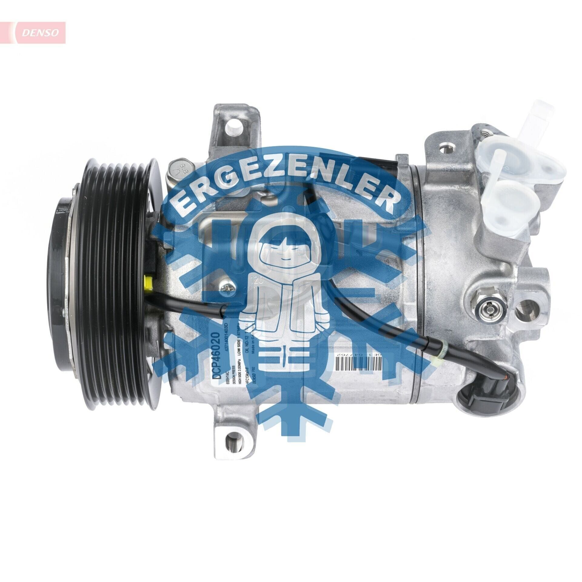 Kompresör, DCP46020,  (PV7) NİSSAN X-TRAİL , QASHQAI,  RENAULT MEGANE III,OE: 92600-4EB0A