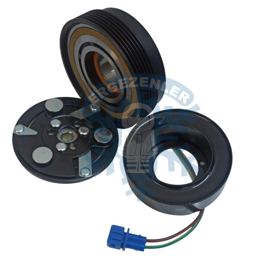 VOLKSWAGEN GOLF 4 SANDEN 6PK KASNAK SET