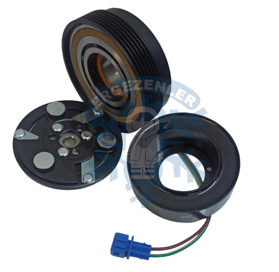 VOLKSWAGEN GOLF 4 SANDEN 6PK KASNAK SET