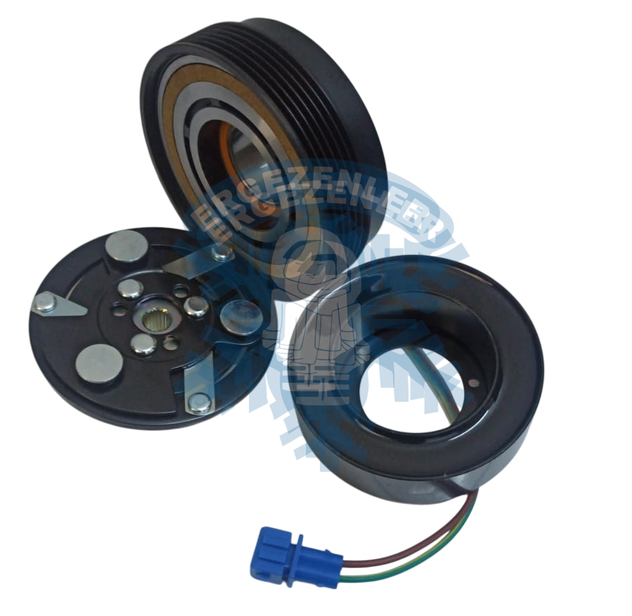 VOLKSWAGEN GOLF 4 SANDEN 6PK KASNAK SET