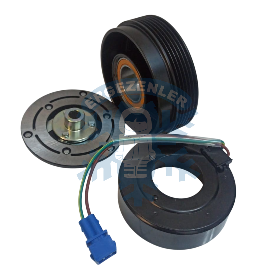 VOLKSWAGEN GOLF 4 SANDEN 6PK KASNAK SET