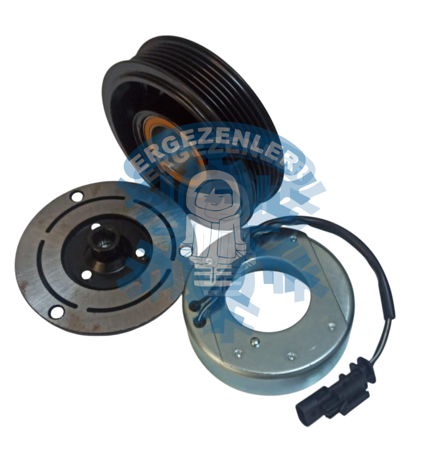 OPEL ASTRA J BOBİNLİ 6PK KASNAK SET