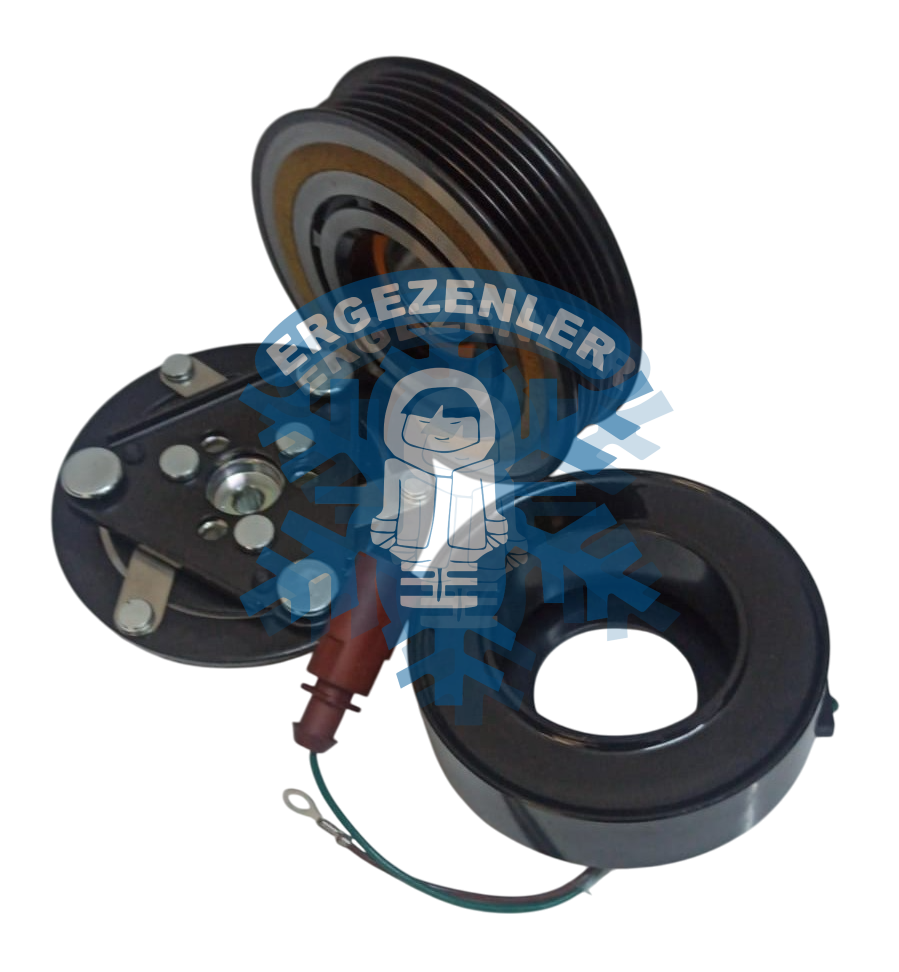 VOLKSWAGEN, AUDİ, HYBRİD 6PK KASNAK SET