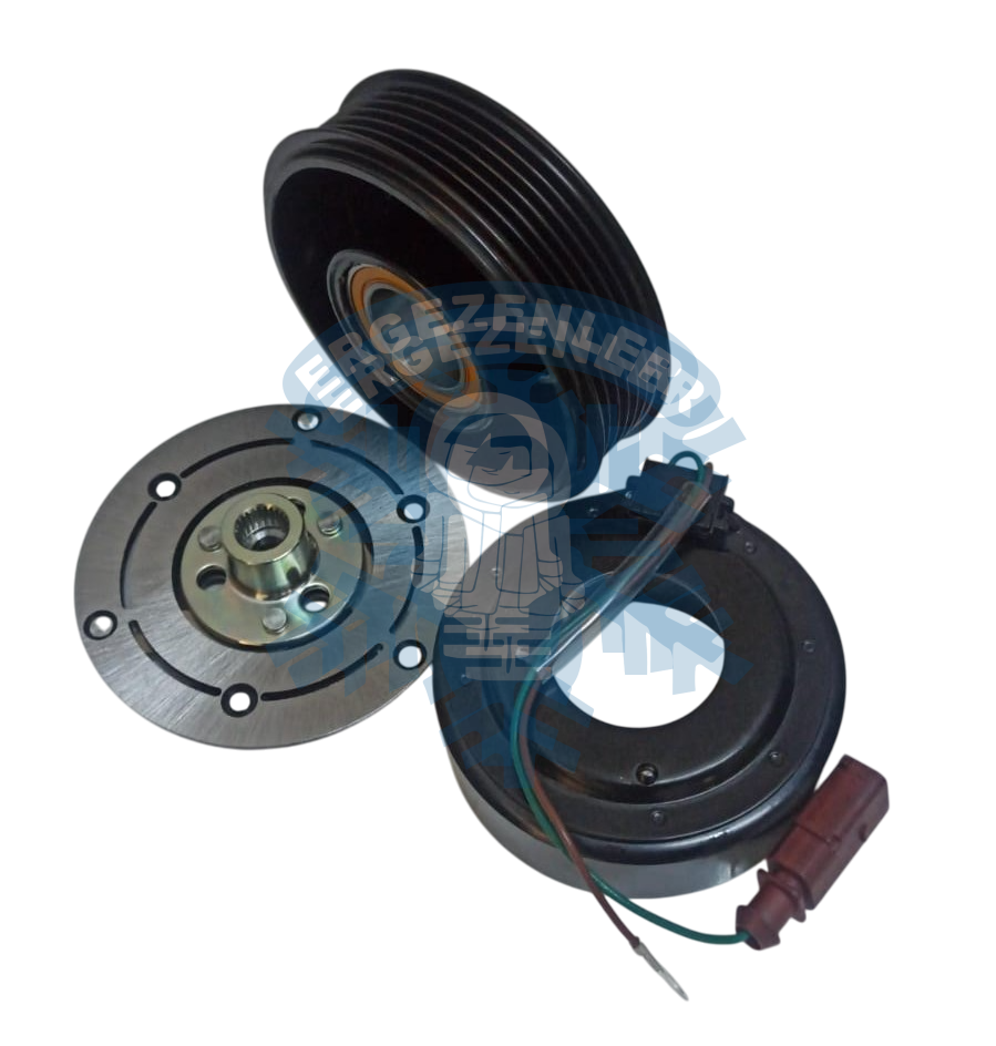 VOLKSWAGEN, AUDİ, HYBRİD 6PK KASNAK SET