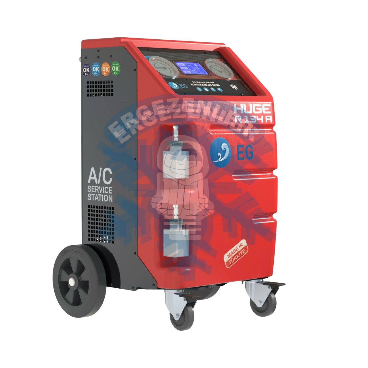 Huge R134a GAZ BASMA MAKİNESİ