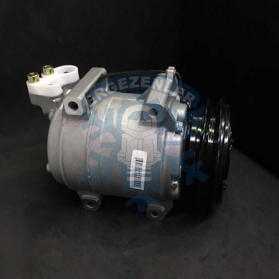 Kompresör 24V, V Kasnak, Hitachi İş Makinası, John Deere Ekskavatör, Isuzu