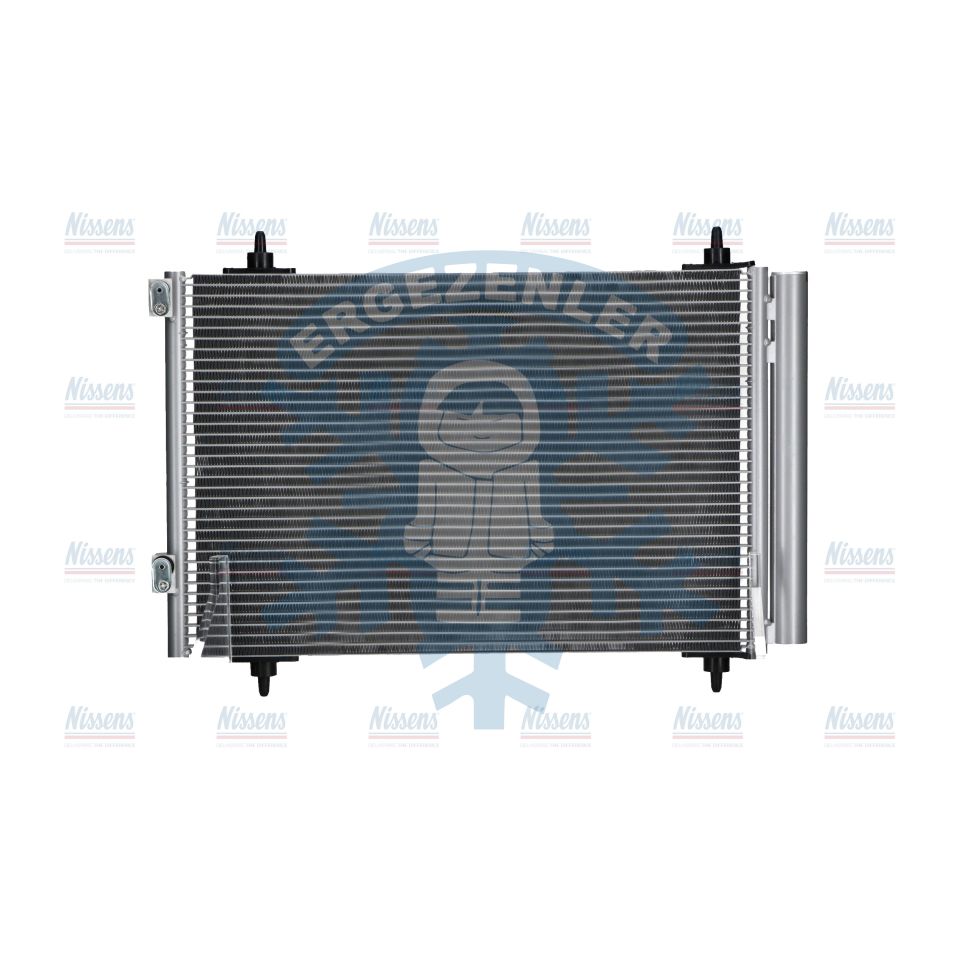 RADYATÖR, NISSENS 94826, CITROEN BERLINGO (08-) 1.6HDI 16V , ÖLÇÜ: 565x363x12 mm