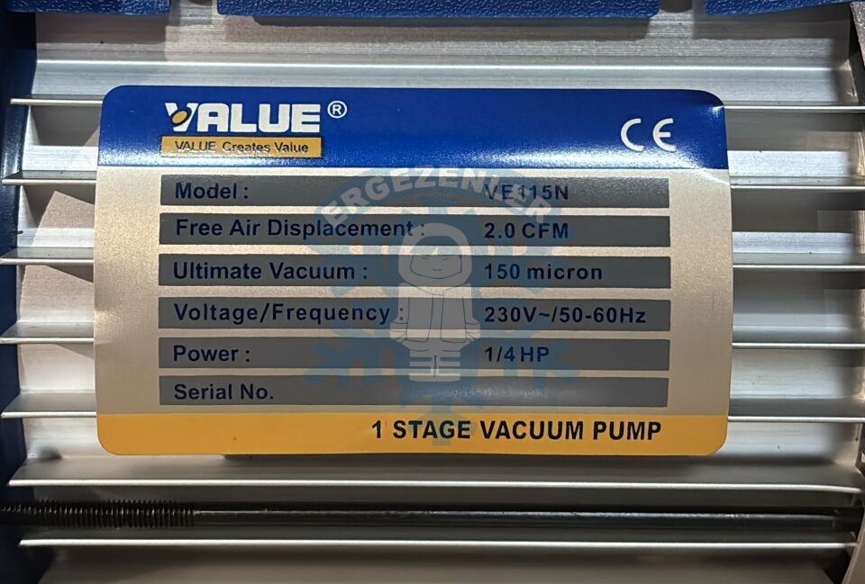 Gaz Basma Makinesi Vakum Pompası