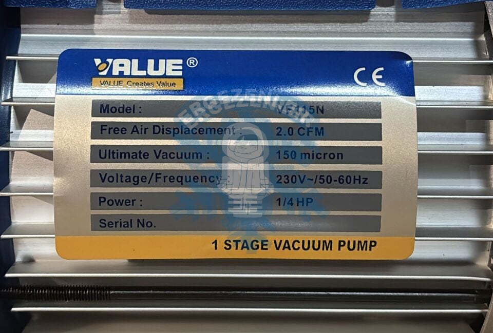 Gaz Basma Makinesi Vakum Pompası
