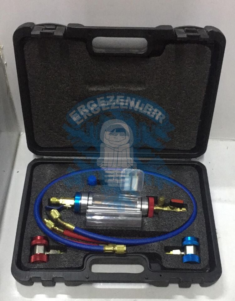 ARAÇ KLİMA SİSTEMİ İÇİN YAĞ TEST SETİ