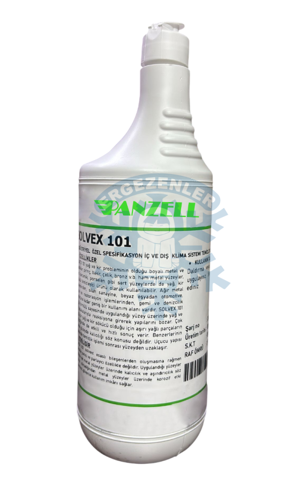 PANZELL Sistem ve Parça Temizleme Solvent