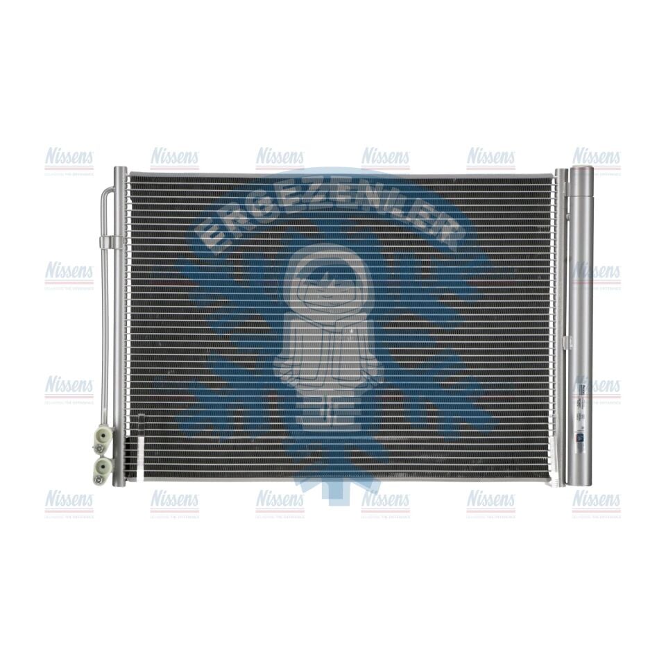 RADYATÖR, NISSENS 940110, BMW 5 F10, F11, F18 (10-) / 7 F01, F02, F03, F04 (08-) , ÖLÇÜ: 663x461x16 mm