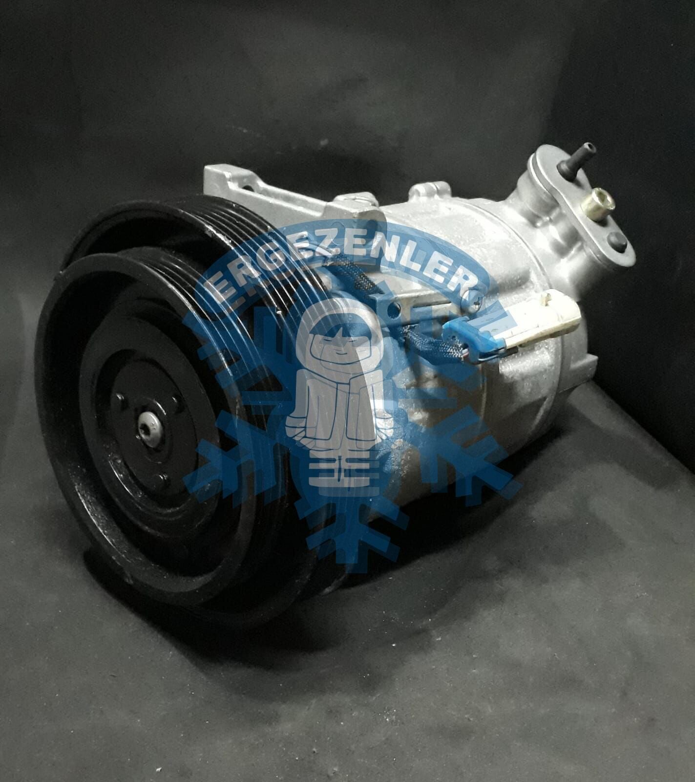 Kompresör 'REVİZYONLU' Alfa Romeo Çift Kasnak