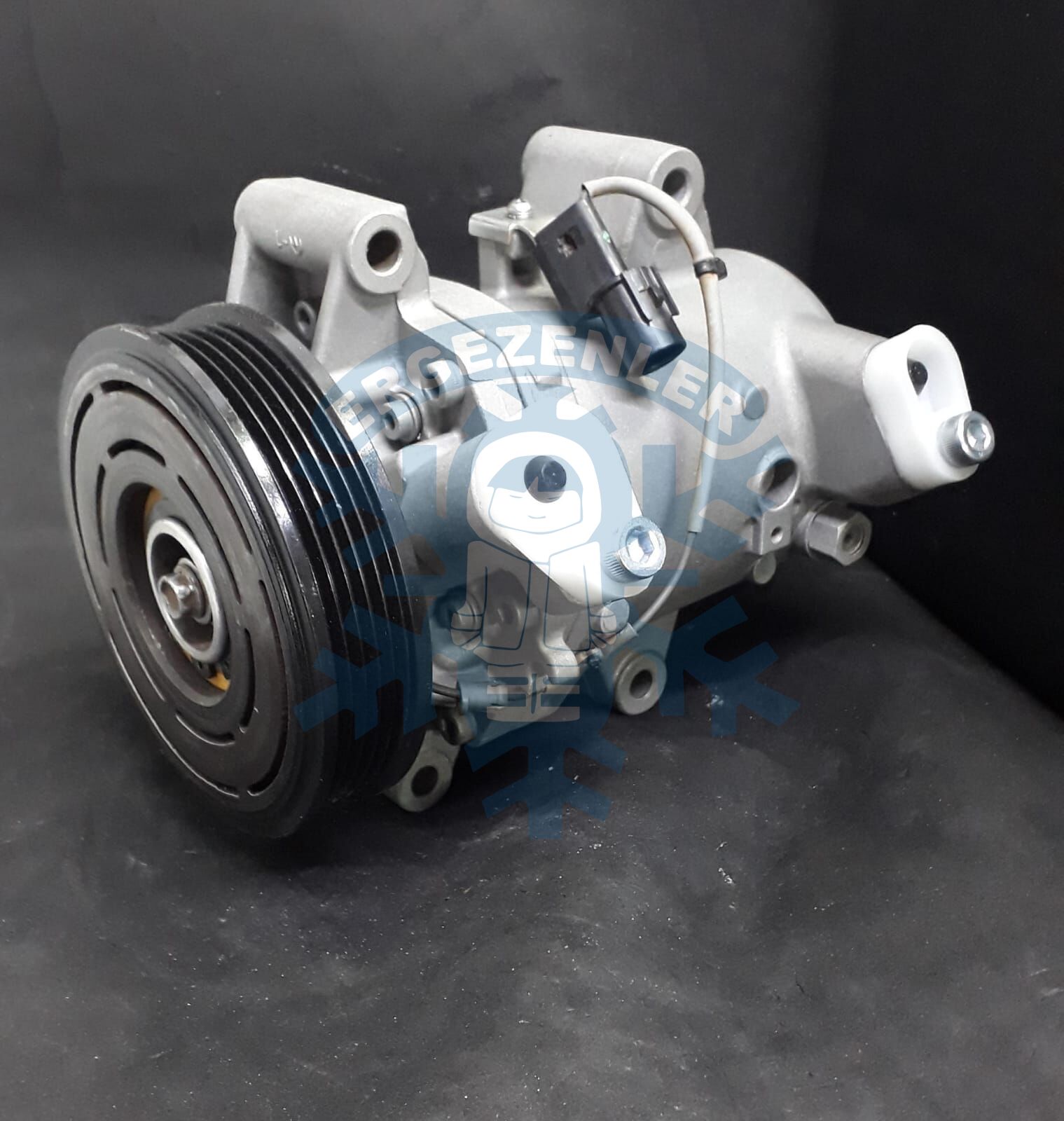 Kompresör 'REVİZYONLU' MİTSUBİSHİ L200 Yeni Model Pleytsiz 5PK