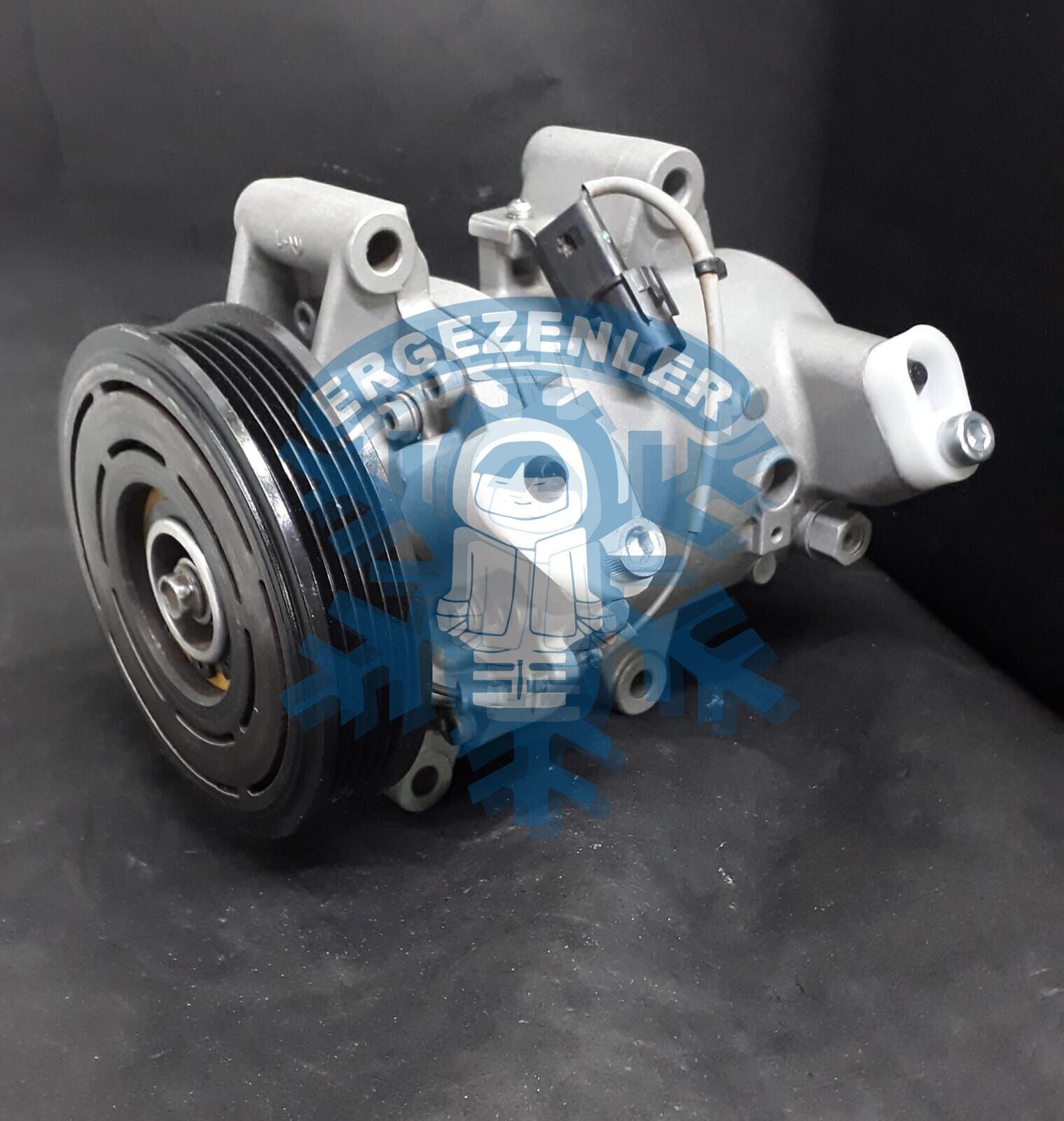 Kompresör 'REVİZYONLU' MİTSUBİSHİ L200 Yeni Model Pleytsiz 5PK