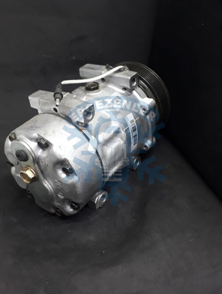 Kompresör SD7V16 İş Makinesi 12v Arkadan Çıkış 6pk