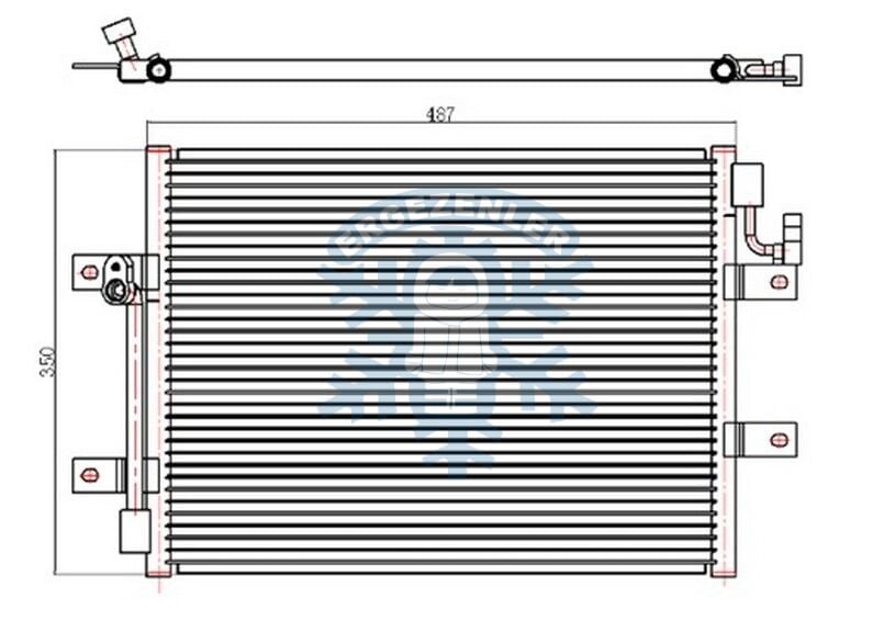 RADYATÖR FİAT ALBEA 1.3 MULTİJET 02-