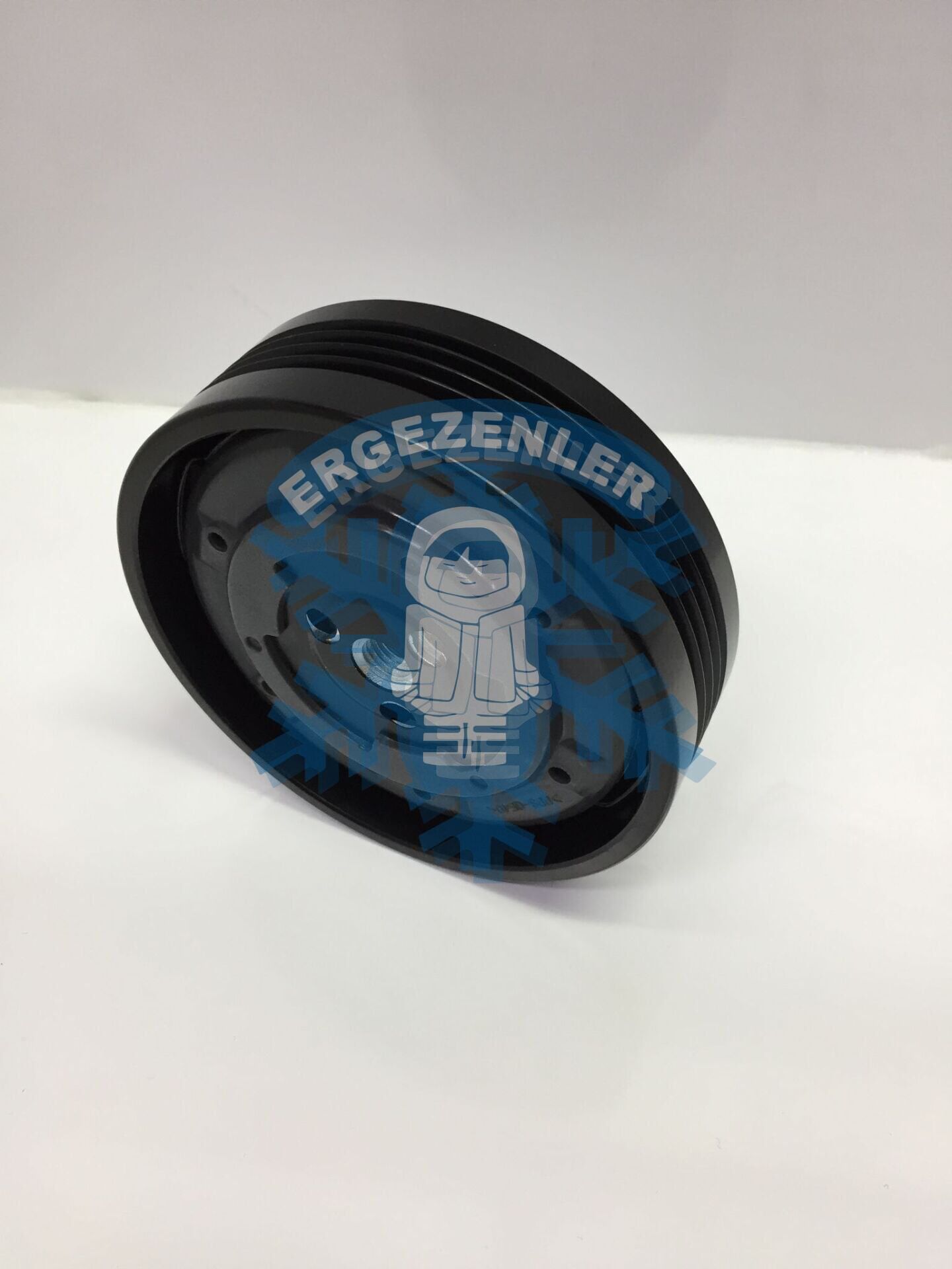 BMW E60 12 BİLYE 4PK SAC KASNAK SET