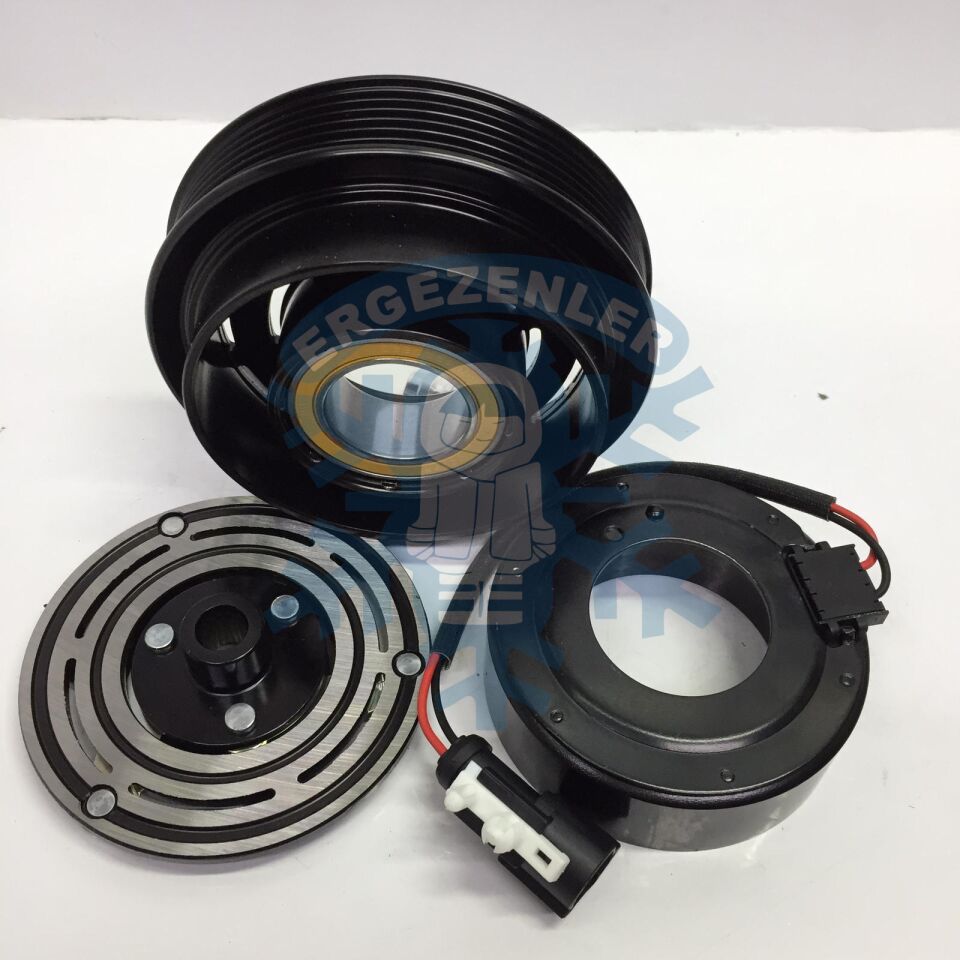 RENAULT CLİO 2 SANDEN 6PK KASNAK SET