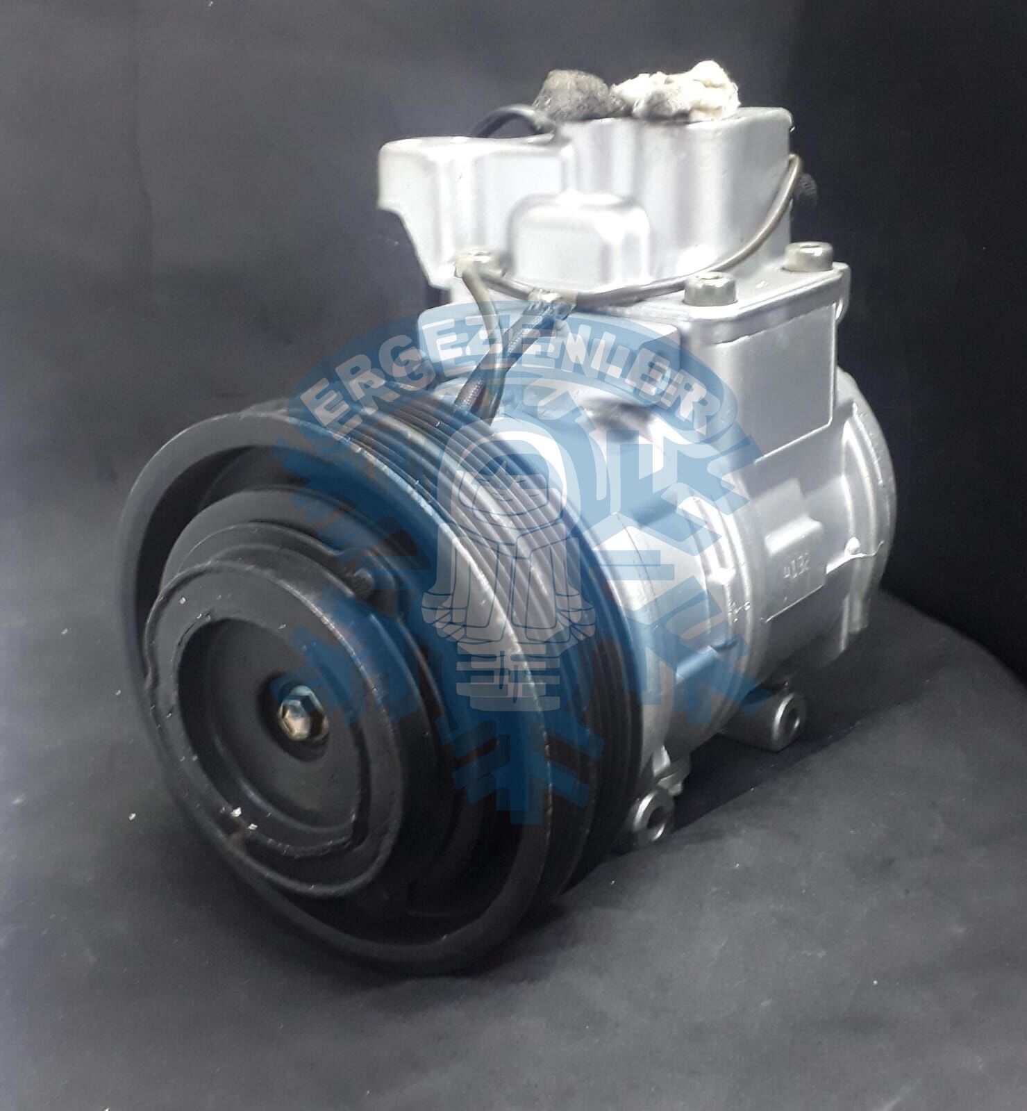 Kompresör 'REVİZYONLU' MİTSUBİSHİ OKUYUCULU ÇİFT KASNAK