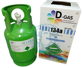 D-Gas 134a Klima Gazı 12Kg (Doldurulabilir Tüp)