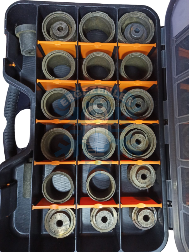 BİLYE / RULMAN ÇAKMA-SÖKME-TAKMA-PERÇİNLEME SETİ