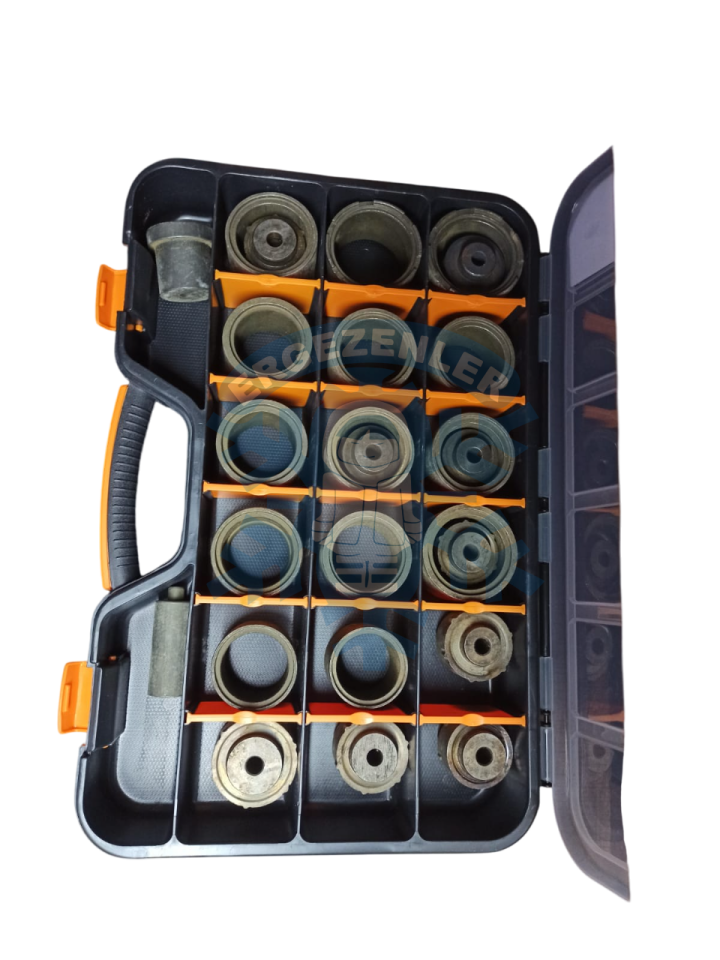 BİLYE / RULMAN ÇAKMA-SÖKME-TAKMA-PERÇİNLEME SETİ