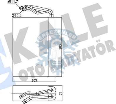 OPEL VECTRA A - ASTRA F EVAPORATÖR