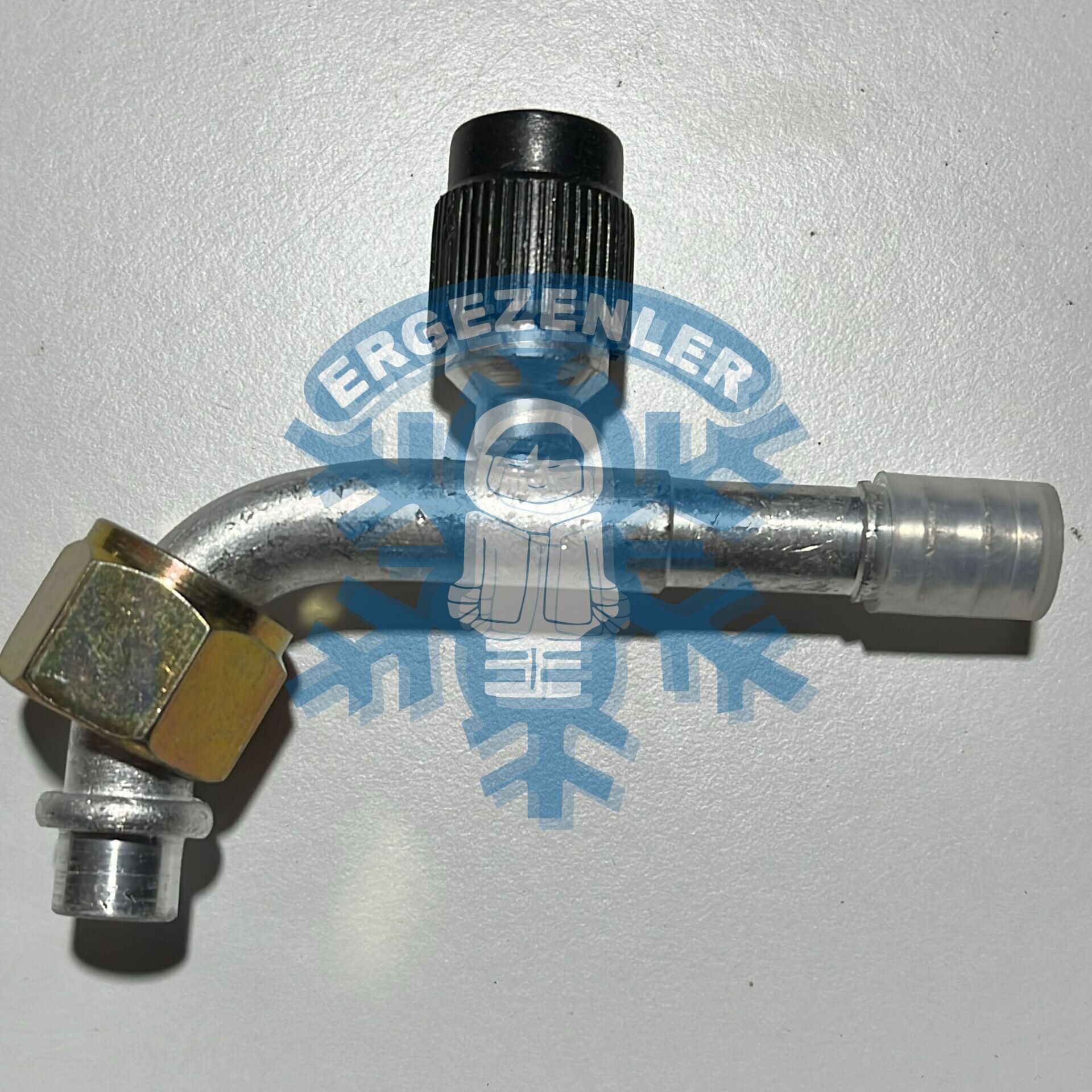 10mm BASINÇ PORTLU ERKEK UNIVERSAL L APARAT