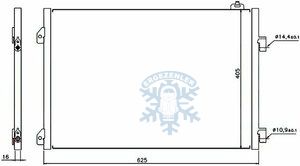 RADYATÖR, RADİSEN THALİA CLIO II (01-) 1.5 dCi D / SYMBOL (99-) 1.5 dCi D / SYMBOL II (08-) 1.5 dCi D