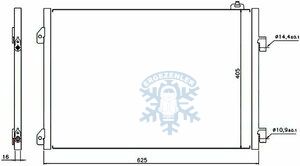 RADYATÖR, RADİSEN THALİA CLIO II (01-) 1.5 dCi D / SYMBOL (99-) 1.5 dCi D / SYMBOL II (08-) 1.5 dCi D