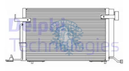 RADYATÖR, DELPHI TSP0225176 Peugeot 306 Petrol 04-97- - Cıtroen Xsara 97- - Zx Petrol - Berlingo I 02-93 03-08 9645975680